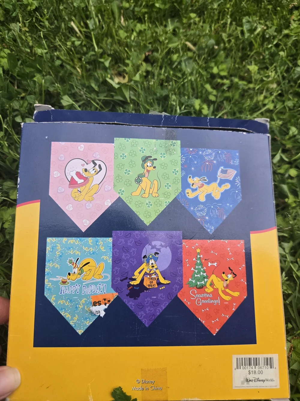 Mickey Mouse Small Dog Bandana 5-Pack - Disney Pet Collection (Size S)
